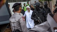 Abu Bakar Baasyir akan bebas pada pekan ini. Kementerian Hukum dan HAM (Kemenkum HAM) menyebut terpidana kasus terorisme itu akan bebas murni. Ulet Ifansasti/Getty Images.