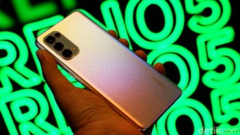 Reno5 5G bakal ditenagai Snapdragon 765G. Foto: Adi Fida Rahman/detikINET