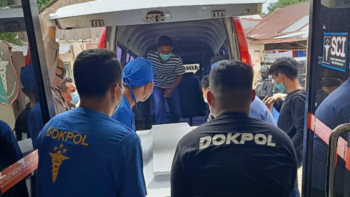 Pemakaman 2 anggota JAD yang ditembak mati di Makassar (dok. Istimewa).
