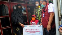 Anggaran sebesar Rp 110 triliun tersebut dialokasikan untuk tiga jenis bantuan yakni Program Keluarga Harapan (PKH), Program Sembako dan Bantuan Sosial Tunai (BST). Istimewa/Dok Kemensos