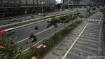 Foto: Trotoar Sudirman-Thamrin Tempat Tunawisma Ditemui Risma