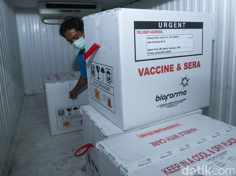 DKI Jakarta Terima 78.400 Vaksin COVID-19 Sinovac