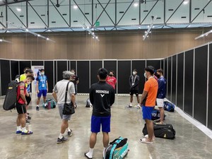 Tim Bulutangkis Indonesia Jalani Tes Swab Kedua di Thailand
