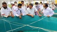 Pembangunan ini dalam rangka meningkatkan hasil produksi udang nasional dan menambah pendapatan negara. Istimewa/Dok. KKP.