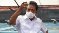 Klaster tambak udang di BLUPPB Karawang luasnya mencapai 75 hektare dengan kapasitas produksi 2.000 ton per tahun. Pembangunan dilengkapi dengan inovasi kontruksi menggunakan central drain dan pengaturan elevasi yang optimal untuk lebih mengefisienkan penggunaan energi dan proses panen. Istimewa/Dok. KKP.