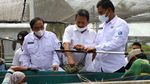 Trenggono Resmikan Tambak Udang di Karawang