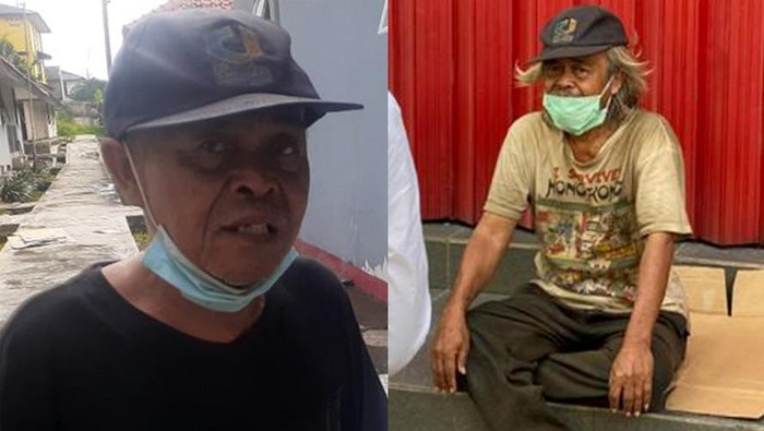 Tunawisma Bernama Kastubi yang Ditemui Mensos Risma