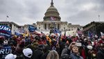 Rusuh! Massa Trump Kepung Gedung Capitol saat Kongres AS