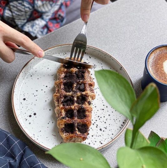 Croffle enak: kopi soe, monks jakarta, glory of fats