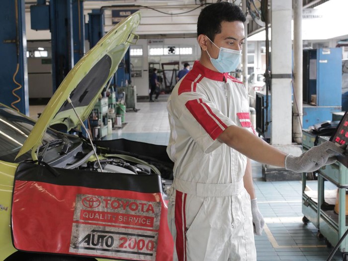 Daftar bengkel Toyota yang layani uji emisi