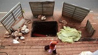 Jalan Buncit Raya hingga Mampang menyempit akibat proyek galian tersebut.