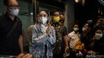 Penampakan Gisel Usai Diperiksa Sebagai Tersangka