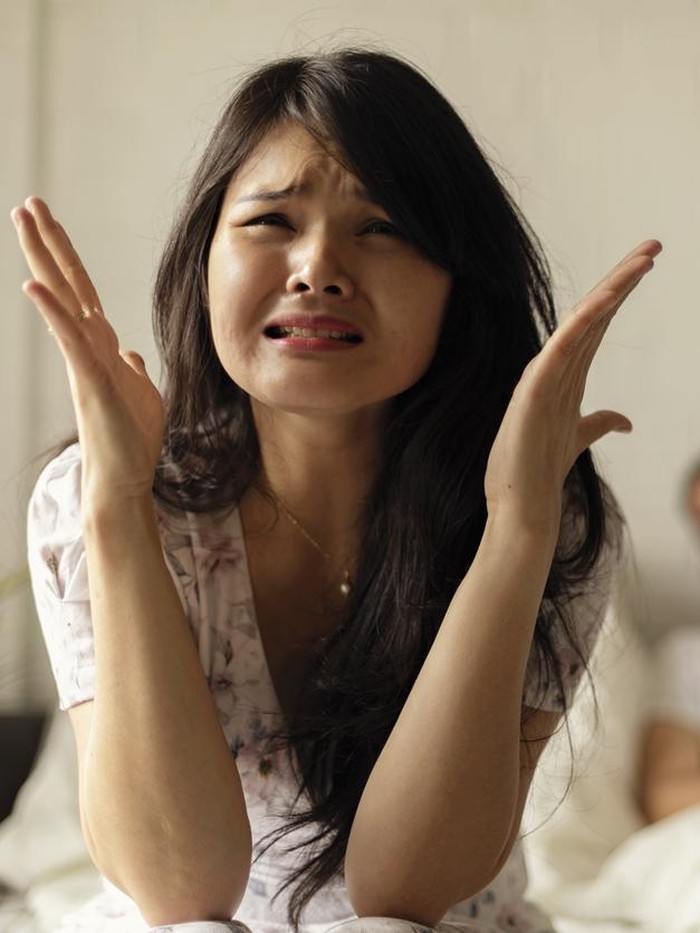 Ilustrasi pasangan bertengkar