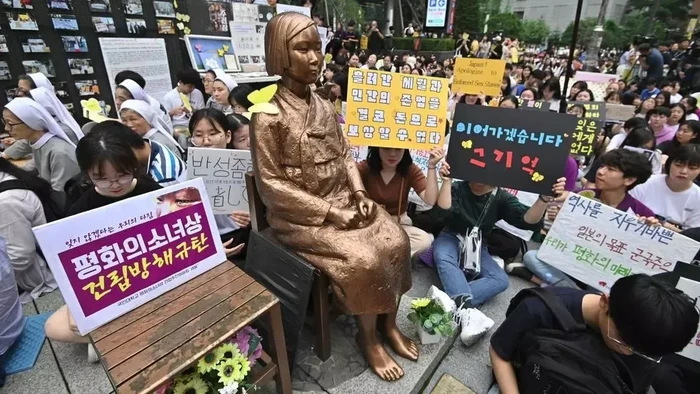 Jepang diperintahkan untuk membayar kompensasi atas kejahatan perbudakan seks oleh pengadilan Korea Selatan (AFP Photo)