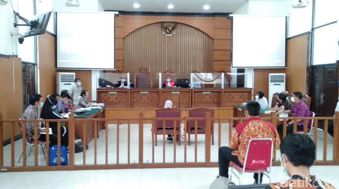Lanjutan sidang praperadilan Habib Rizieq, Jumat (8/1/2020). (Ibnu Hariyanto/detikcom).