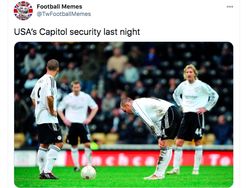 Kerusuhan di Gedung Capitol Jadi Bahan Meme