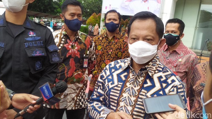 Mendagri Tito Karnavian (Luqman Nurhadi Arunanta/detikcom)