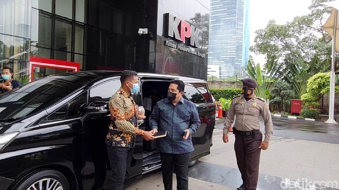 Menkes- Menteri BUMN datangi KPK