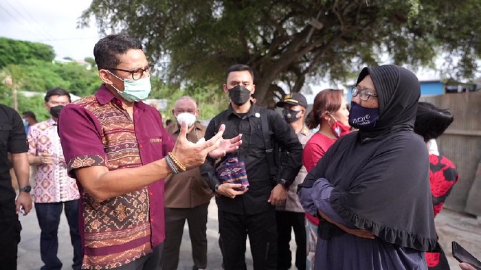 Menteri Pariwisata dan Ekonomi Kreatif Sandiaga Uno.