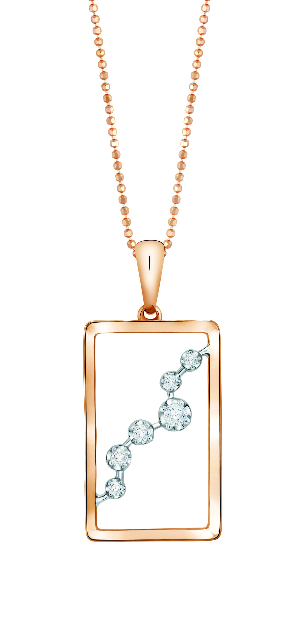 Miss Mondial Stary kotak with chain