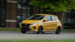 Penampakan Mitsubishi Mirage Berwajah Mirip Xpander