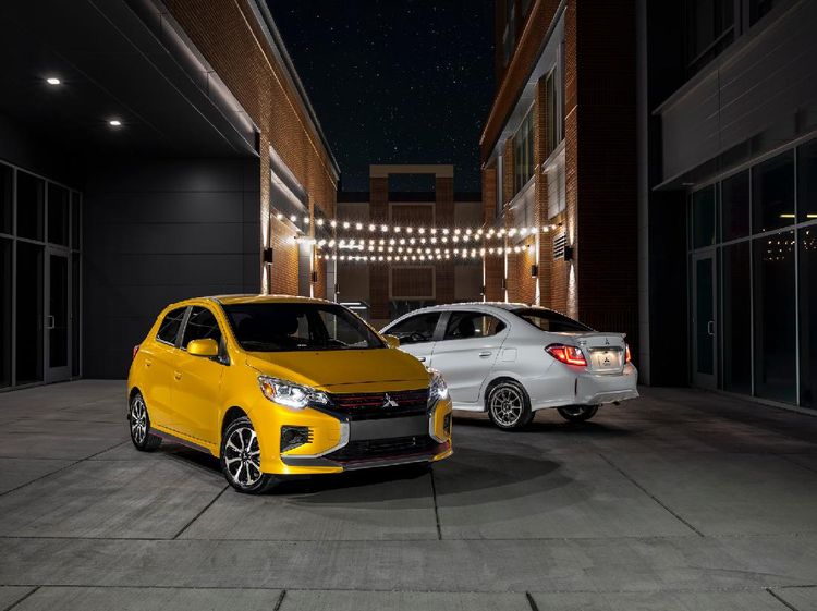 Penampakan Mitsubishi Mirage Berwajah Mirip Xpander