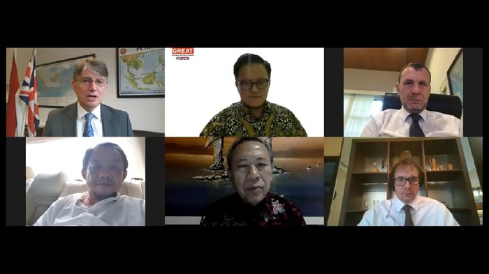 Pertemuan dengan NU dan Muhammadiyah adalah hasil kerjasama Duta Besar Inggris dan Kuasa Usaha Kedutaan Italia Giovanni Brignone. Inggris dan Italia adalah tuan rumah bersama untuk KTT Perubahan Iklim COP26 (Kedutaan Inggris)