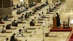 Prokes Ketat Sholat Jumat di Masjid Istiqlal