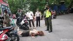 Potret Bule Ngeyel Langgar Prokes di Bali, Disanksi Malah Ketawa-ketiwi