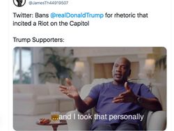 Deretan Meme Kocak Trump Dicekal Twitter