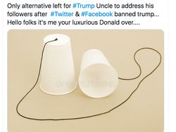 Deretan Meme Kocak Trump Dicekal Twitter