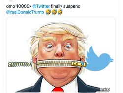 Deretan Meme Kocak Trump Dicekal Twitter