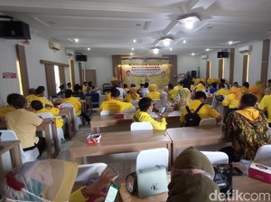 Diwarnai Ricuh, Musda Golkar Pangandaran Pilih M Taufik Martin Jadi Ketua DPD