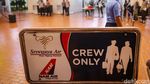 Suasana Posko Crisis Center Sriwijaya Air di Bandara Soetta