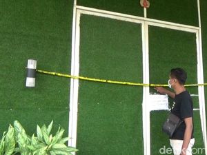 Polisi Police Line Lokasi Acara Kerumunan Pesta Ultah yang Viral di Tulungagung