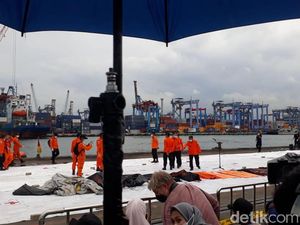 Rekap Kantong yang Diterima Basarnas Terkait Sriwijaya Air SJ182 Per Sore Ini