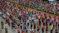 Setiap tanggal 9 Januari jutaan umat Katolik di Filipina tumpah ruah di jalanan Kota Manila untuk memperingati prosesi agama Black Nazarene.
