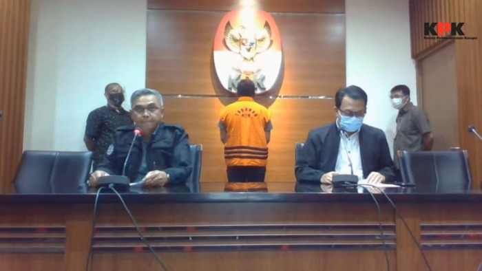 Konpers KPK terkait penahanan Ferdy Yuman