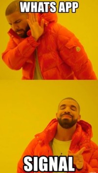 meme signal whatsapp