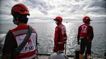Potret Pencarian Pesawat Sriwijaya Air SJ182 di Kepulauan Seribu