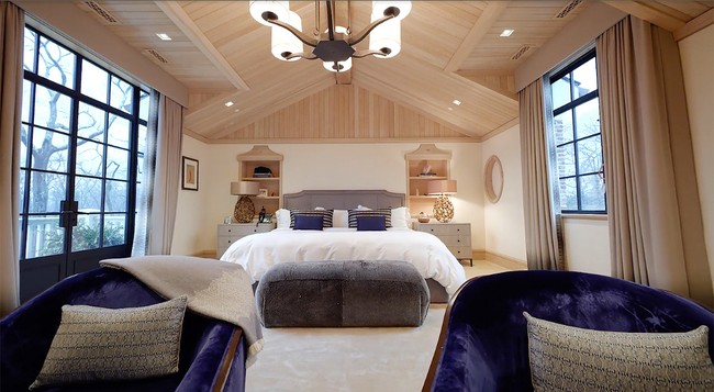 Harga rumah yang fantastis memang setara dengan fasilitas yang ditawarkan. Rumah ini memiliki lima kamar tidur dan tujuh kamar mandi. Foto: Realtor/ Kure Creative for Gibson Sotheby’s International Realty