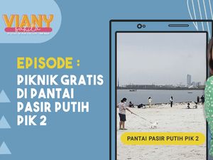 Viral, Pantai Pasir Putih Ala Miami Beach Florida di PIK 2 Jakarta