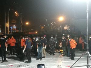 Berhasil Dievakuasi, Turbin Pesawat Sriwijaya Air Tiba di JICT II
