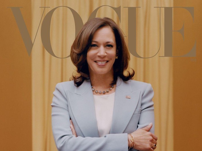 Kamala Harris di Majalah Vogue Feb 2021 Kamala Harris di Majalah Vogue Feb 2021