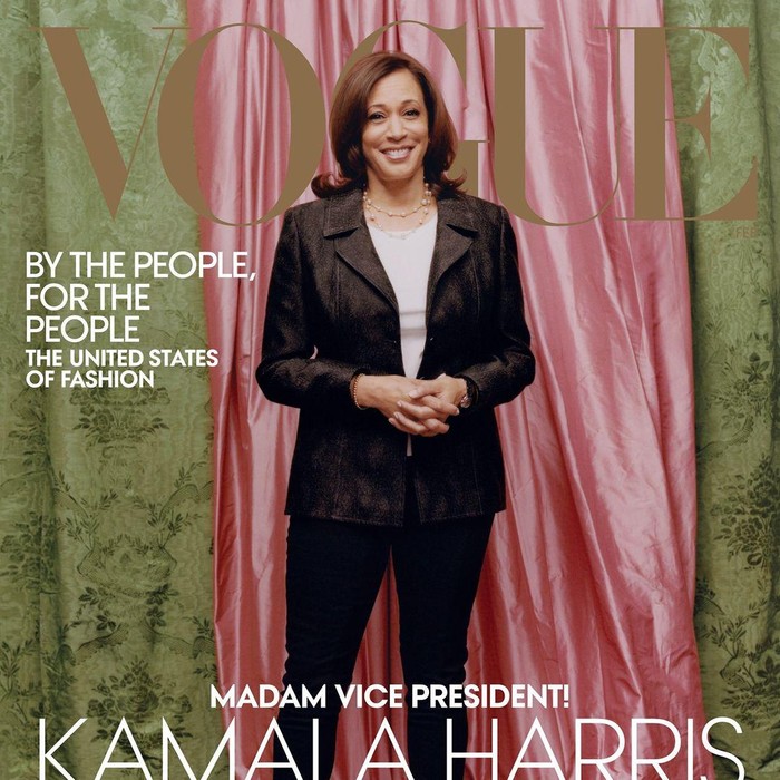 Kamala Harris di Majalah Vogue Feb 2021