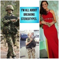 Kenalan dengan Katrina Hodge. Wanita cantik ini adalah ratu kecantikan Miss England tahun 2010. Siapa sangka dulunya adalah seorang tentara.  Foto: dok. Instagram