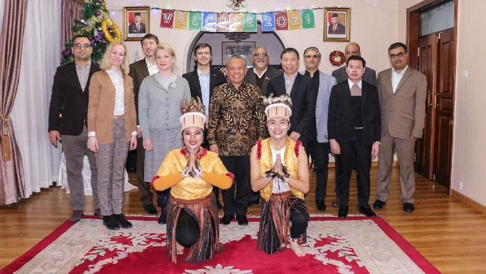Kegiatan Tahun Baru 2021 di KBRI Pyongyang.