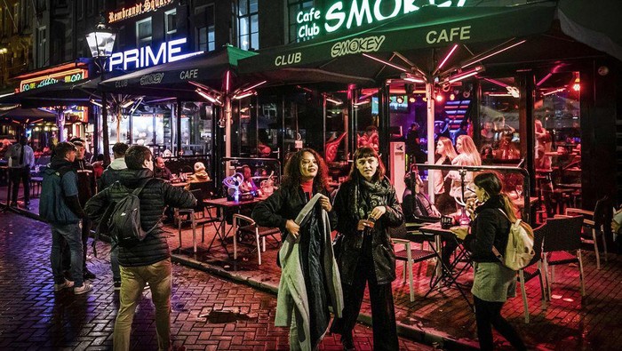 Kedai Kopi di Amsterdam