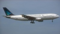 Pesawat Airbus A300-B4 milik Garuda Indonesia jatuh di kawasan Deli Serdang, Sumatera Utara, pada tahun 1997. Pesawat yang lepas landas dari Bandara Soekarno-Hatta menuju Bandara Polonia itu diketahui menabrak perbukitan Sibolangit beberapa menit sebelum mendarat. Istimewa/Dok. Alain Durand via Wikipedia.