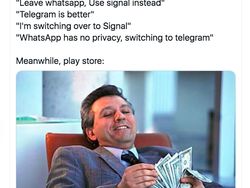 Meme User WhatsApp Pindah Telegram Tapi Dibeli Zuckerberg